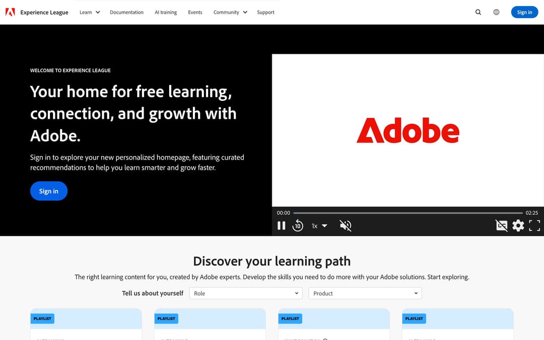 Adobe Experience League